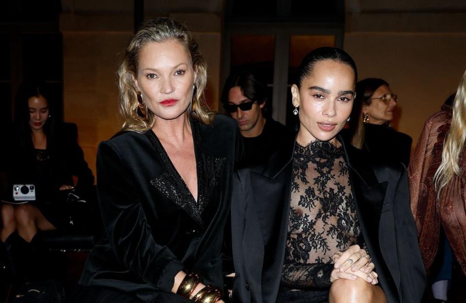 Philippine Leroy Beaulieu, Kate Moss, Gwyneth Paltrow, … le front row étoilé du défilé Saint Laurent