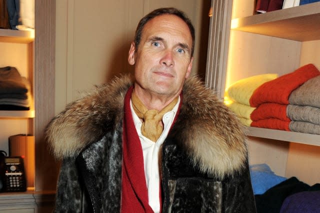 A.A. Gill Hosts Eggert Feldskeri Collection Launch At Anderson & Sheppard