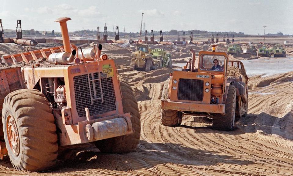 Eurotunnel terminal site in Folkestone