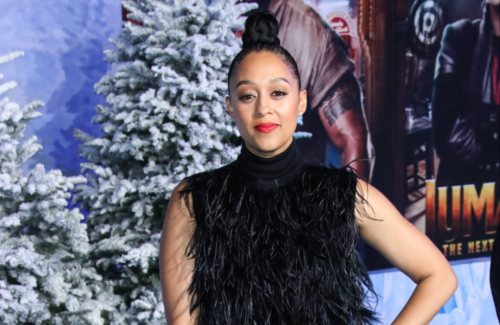 Tia Mowry has split from her husband credit:Bang Showbiz