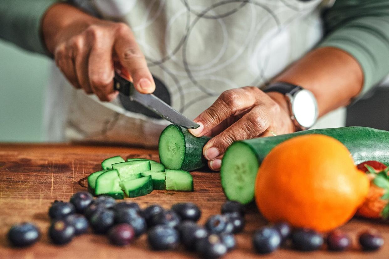 All the colours of the vitamin rainbow