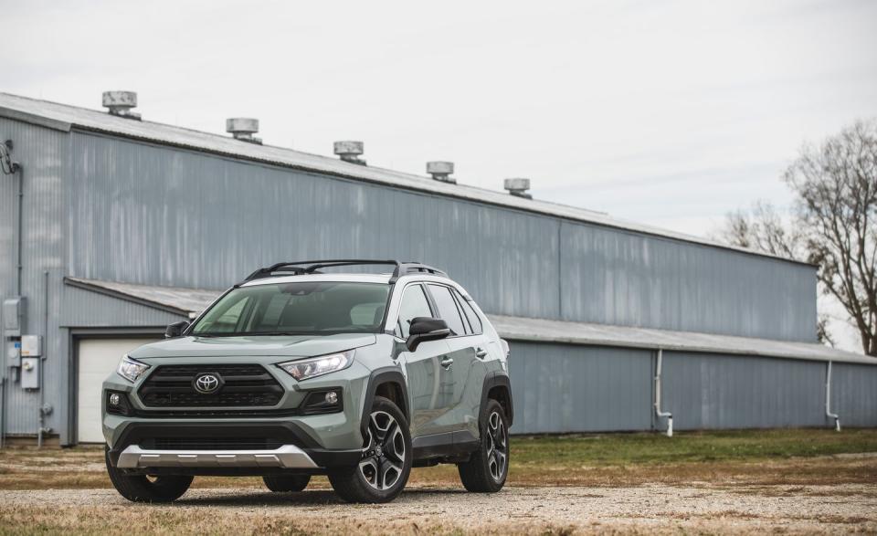 <p>The Toyota Camry has relinquished its sales crown as of late, but at least Toyota has kept it within the family. The RAV4 compact crossover, which launched a <a href="https://www.caranddriver.com/reviews/a24734743/2019-toyota-rav4-suv-drive/" rel="nofollow noopener" target="_blank" data-ylk="slk:redesigned 2019 model;elm:context_link;itc:0;sec:content-canvas" class="link ">redesigned 2019 model</a> late this year, tops the charts in 2018 among non-pickup-truck sales and should look to pick up even more steam next year as the new, much improved model ramps up.</p>