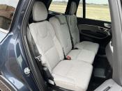 <p>The rear seats, while not as cushioned or molded as the fronts, sport the same wool fabric and provide plenty of space for adults. </p><p>There's also a folding third row with two seats, though stuffing full-grown people back there isn't recommended unless they're relatively small. </p>