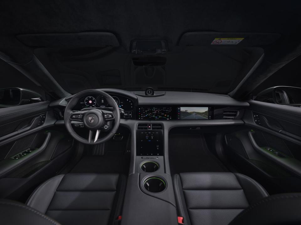 2025 porsche taycan cross turismo interior