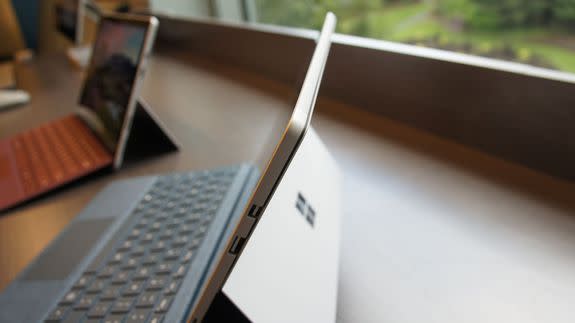 Is Microsoft trying to make the Surface Pro more appealing to the masses with a little curve?