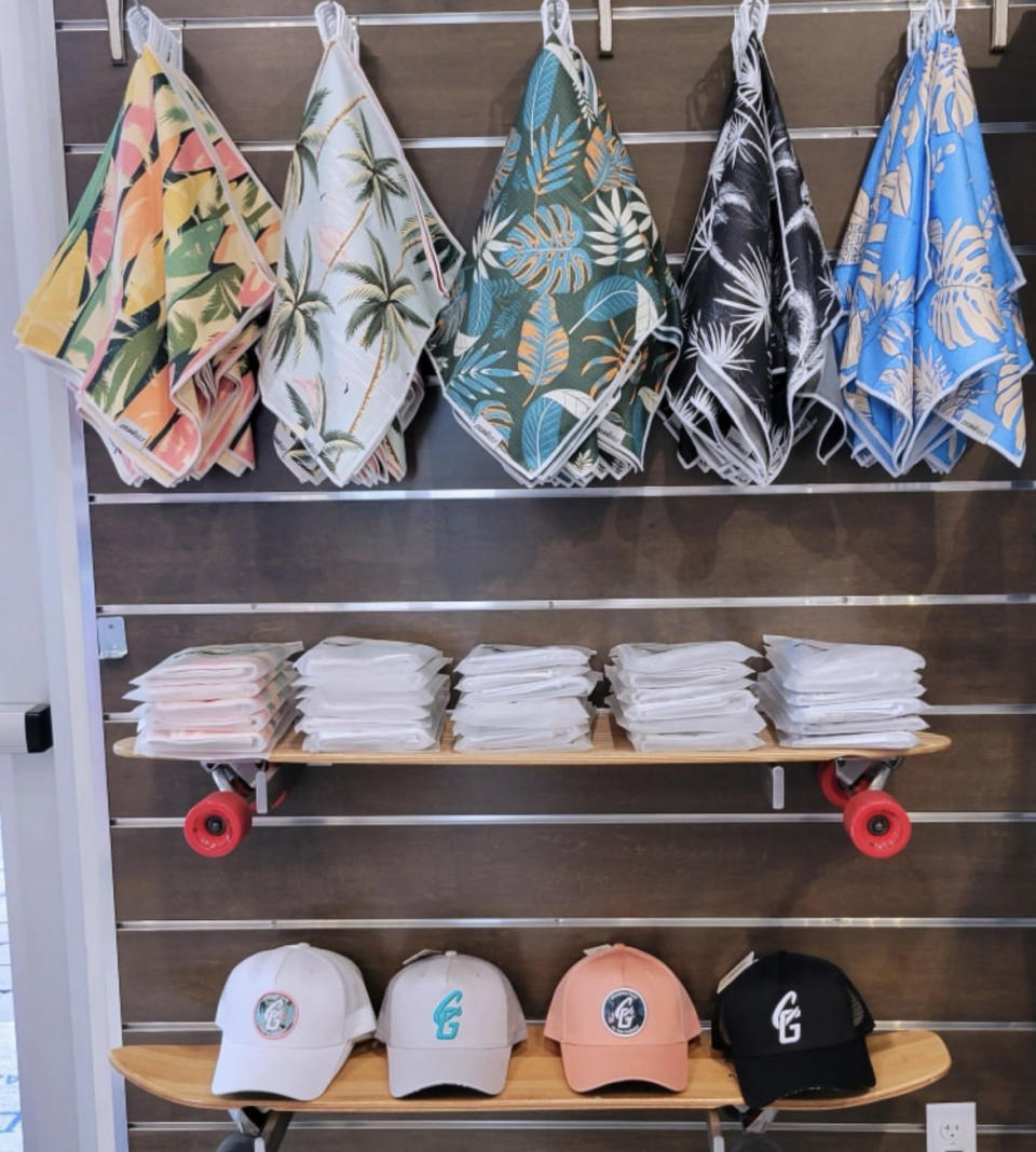 Cravin' Golf towels and apparel
