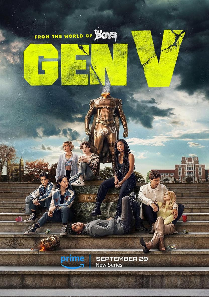 Póster oficial de Gen V (Fuente: IMDb)