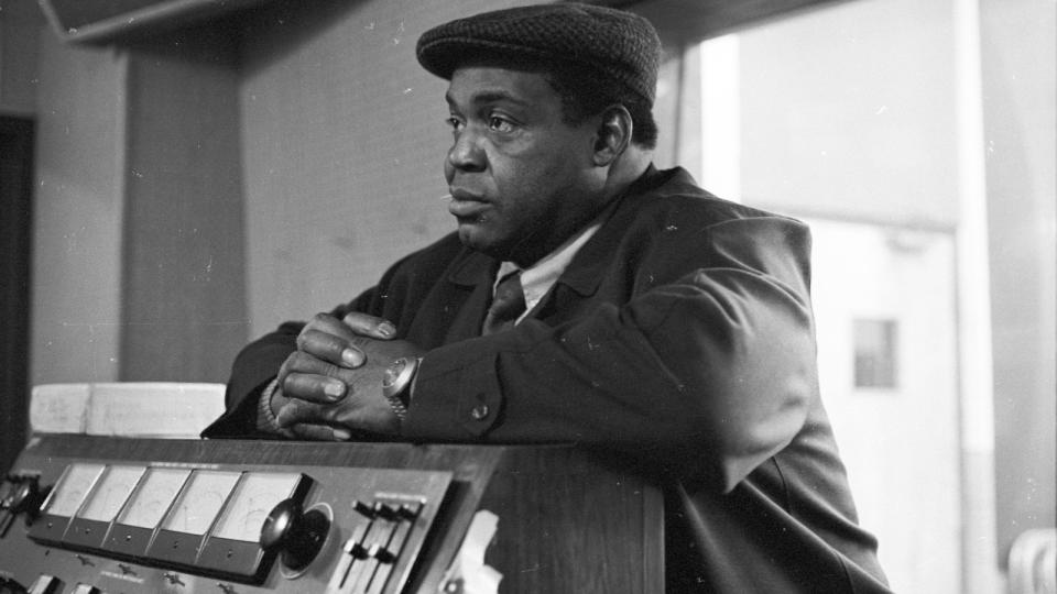 Willie Dixon in the studio