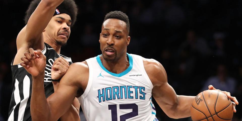 Dwight Howard Charlotte Hornets Brooklyn Nets