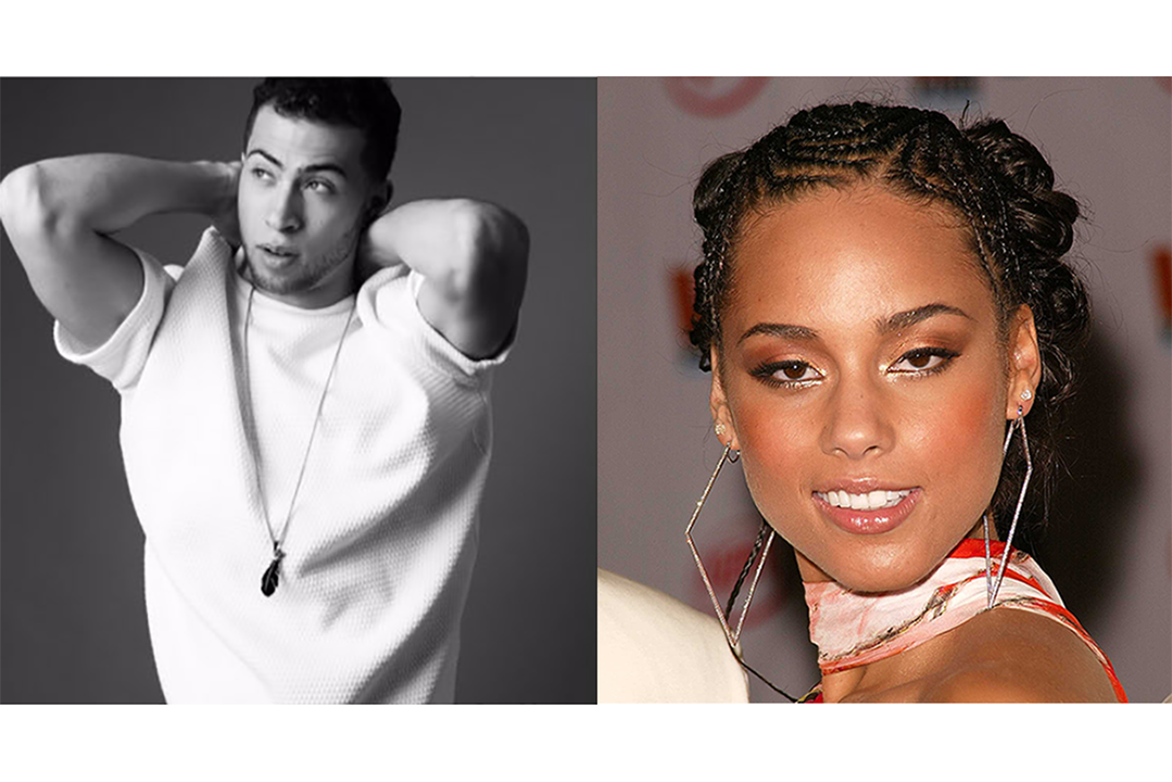 Cole Cook and Alicia Keys