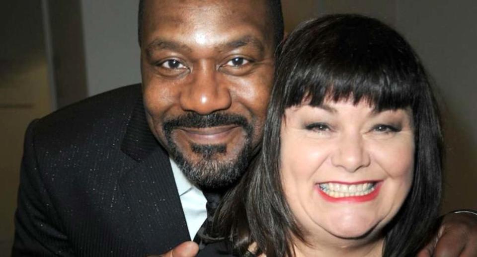 Dawn French has recalled suffering horrific racial abuse when she was married to Lenny Henry
