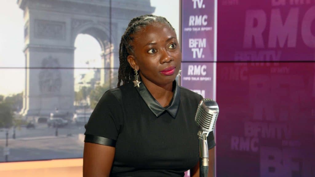 Danièle Obono, députée LFI de Seine-Saint-Denis, le 2 septembre 2020 - BFMTV / capture d'écran