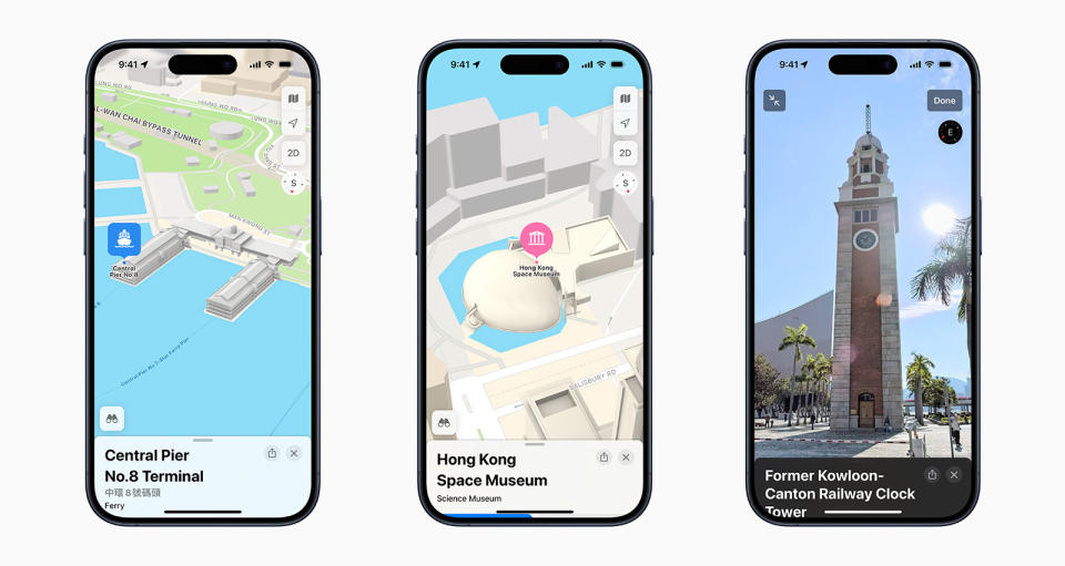 Apple 地圖全新功能登陸香港：自然語言導航、離線地圖、高清環視四周街景