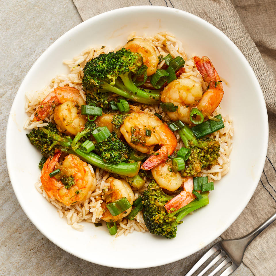 Shrimp & Broccoli Stir-Fry