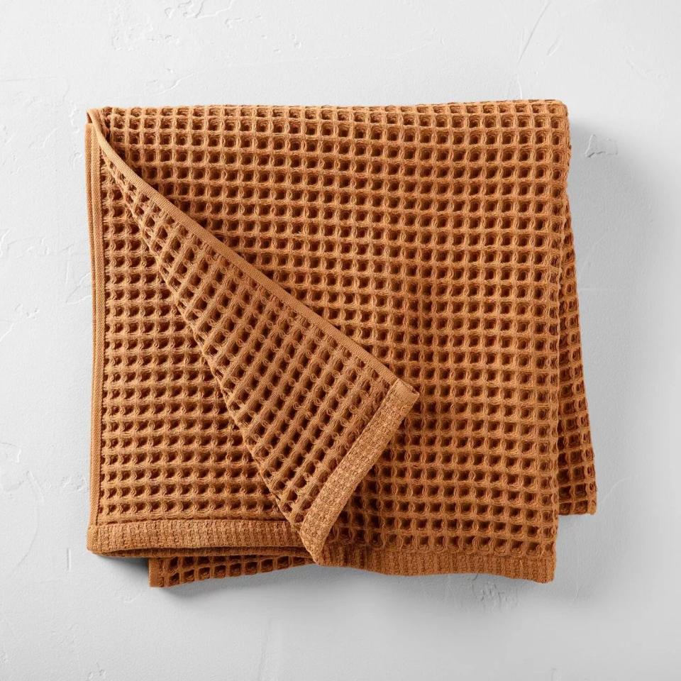 waffle bath towel casaluna