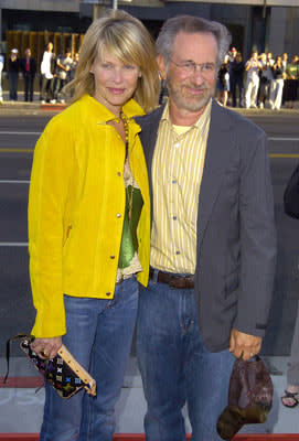 Kate Capshaw and Steven Spielberg at the Beverly Hills premiere of DreamWorks' The Terminal