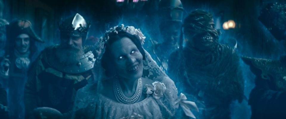 Lindsay Lamb as The Bride in Disney's "Haunted Mansion."