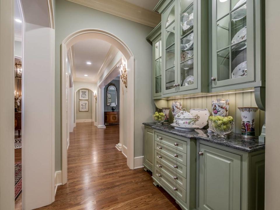 An interior shot of a home in the 14400 block of​ Brick Church Court, which sold for a record $2.97 million this month.