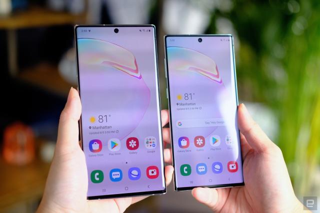 Samsung Galaxy Note 10 and Note 10+ hands-on