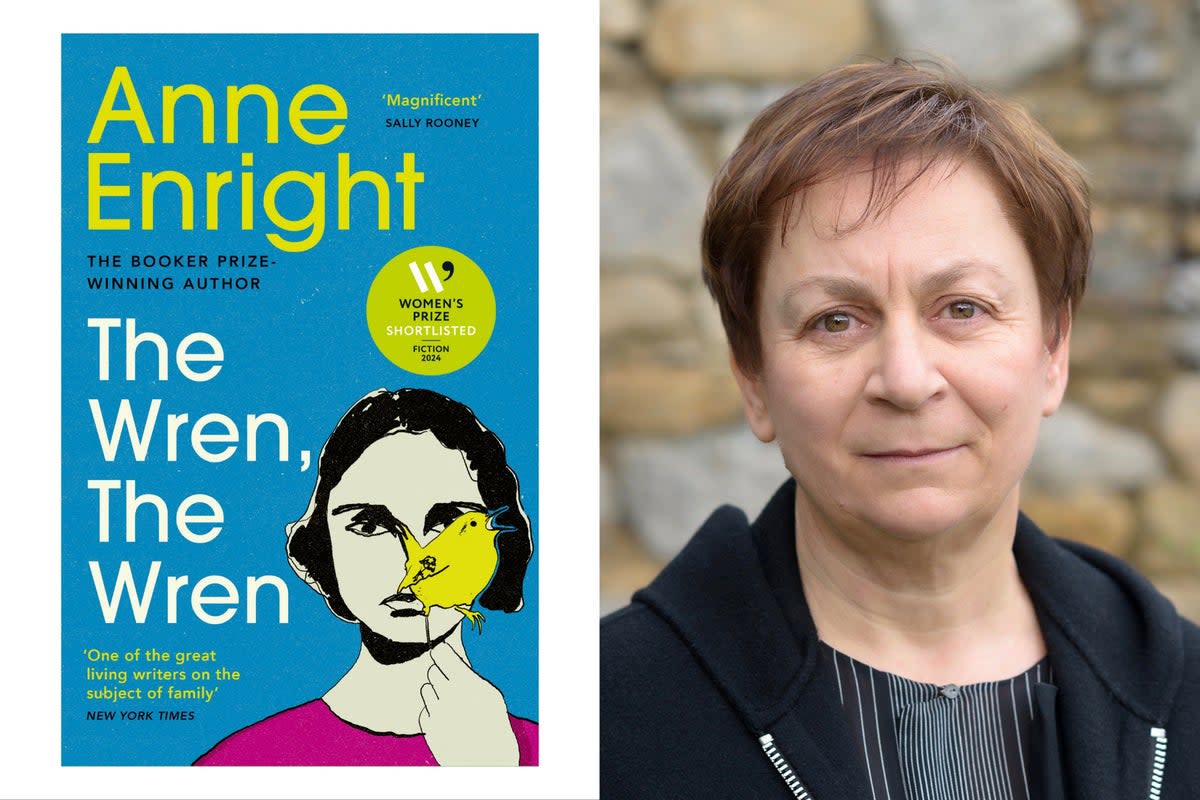 The Wren, The Wren and its author, Anne Enright (Vintage / Hugh Chaloner)