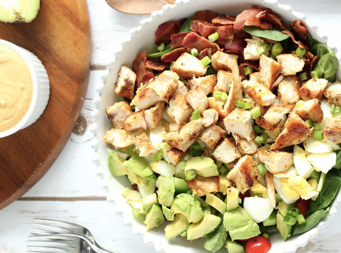 Chicken Cobb Salad with Buffalo Ranch