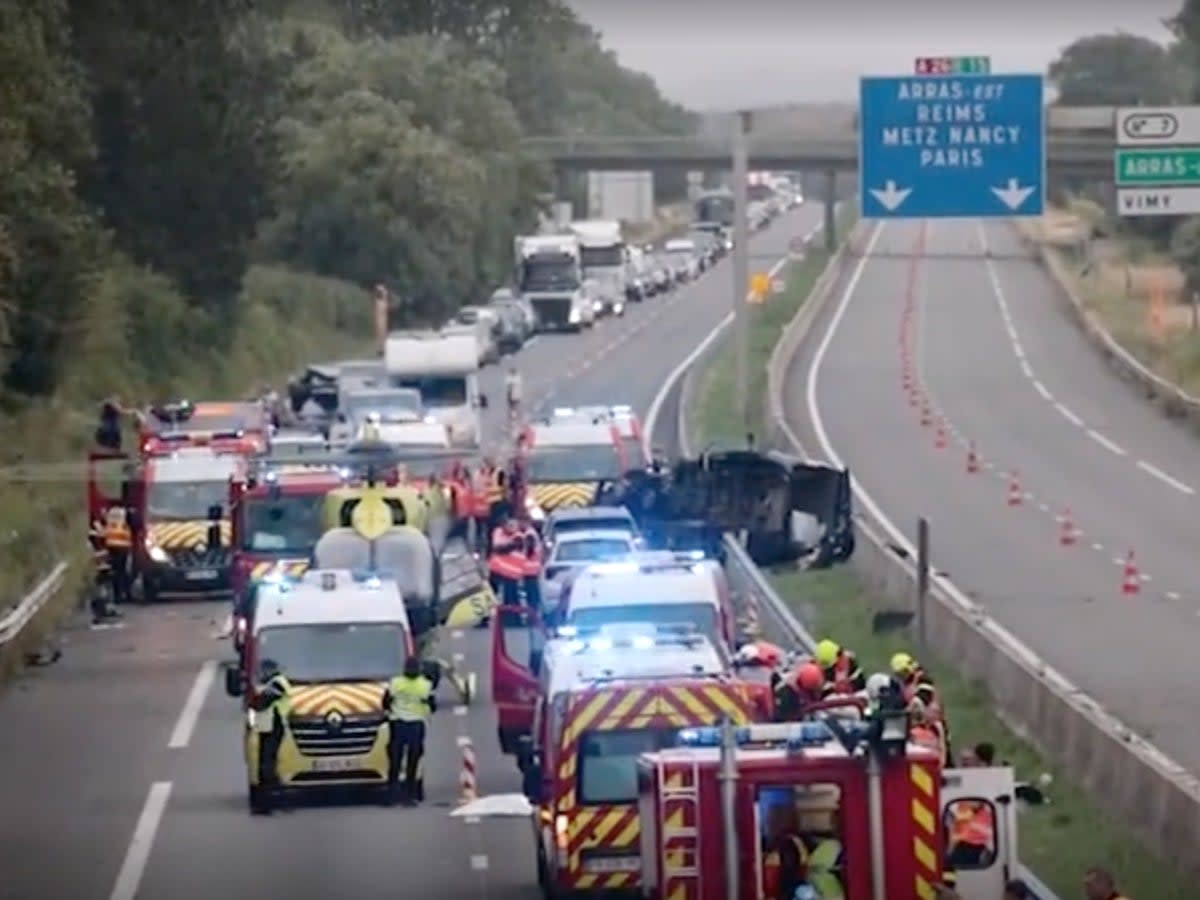 A British mother is among the victims of a fatal crash in northern France on Sunday ( La Voix du Nord)