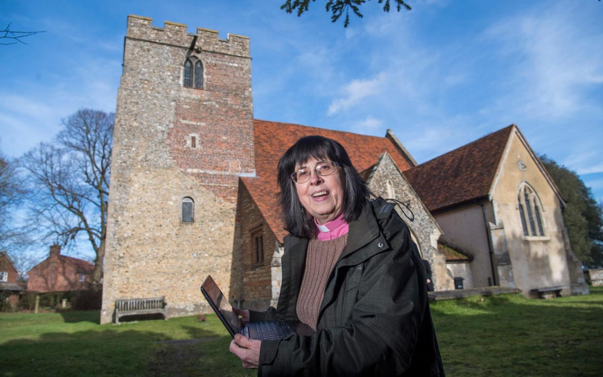 St Giles Church in Great Maplestead, Essex, has 4G trasmitters - PAUL GROVER