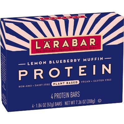 4) Larabar Protein Lemon Blueberry Bars