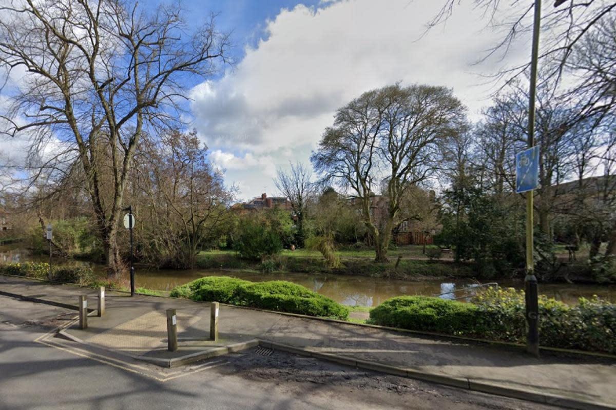 The River Foss at Huntington Road. DM Deamer is angry at the ‘ignorant’ people who have been littering the area <i>(Image: Google Maps)</i>