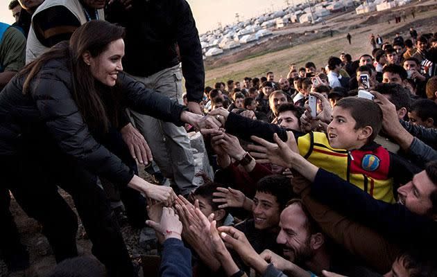 Ange is a huge human rights activist. Source: Getty Images.