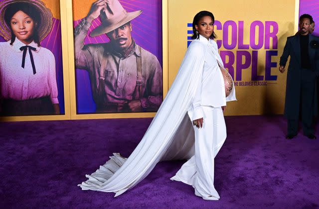 <p>FREDERIC J. BROWN/AFP via Getty</p> Ciara attends the world premiere of "The Color Purple" at the Academy Museum in Los Angeles, December 6, 2023