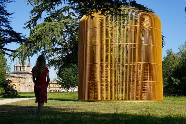 Ai Weiwei sculpture at Blenheim Palace