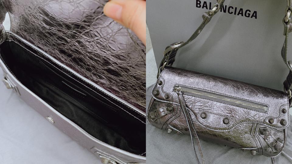 精品腋下包推薦：BALENCIAGA Le Cagole Sling腋下包，NT$ 63,800！圖片來源：編輯拍攝