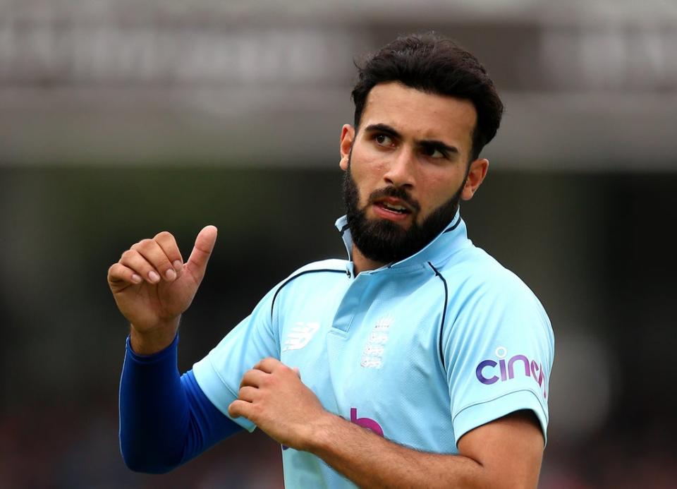 Saqib Mahmood is in the 14-strong England Lions squad, having missed out on Ashes selection (Nigel French/PA) (PA Wire)