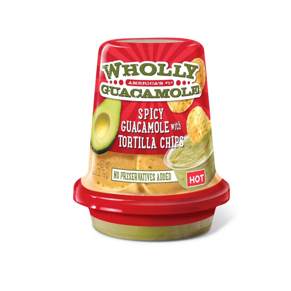 Spicy: Wholly Guacamole Spicy Guacamole Snack Cup