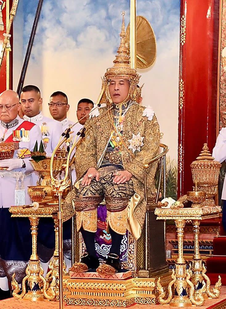 Thailand King and Queen Have Coronation Ceremony