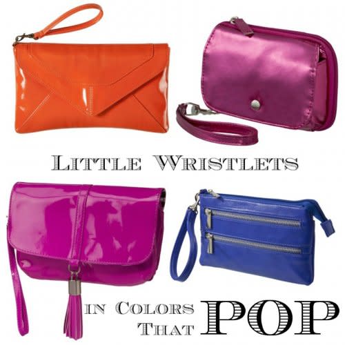 Wristlets, in Colors That Pop