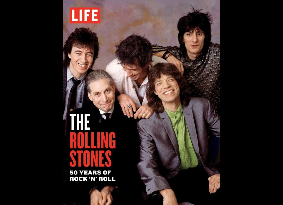 The new Rolling Stones book in honor of the band's 50th anniversary, published by LIFE.