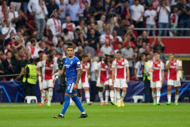 Ajax v Rangers – UEFA Champions League – Group A – Johan Cruyff Arena