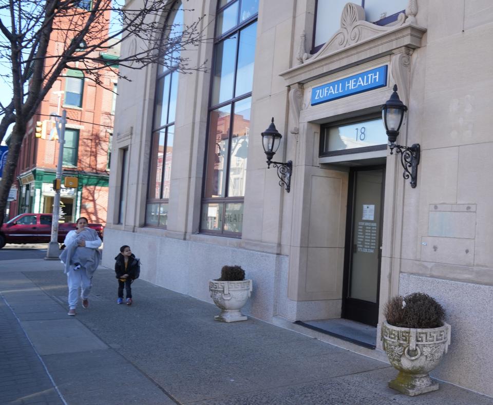 Zufall Health's main office in Dover. The network of permanent and mobile clinics serves 44,000 people in north and central Jersey.