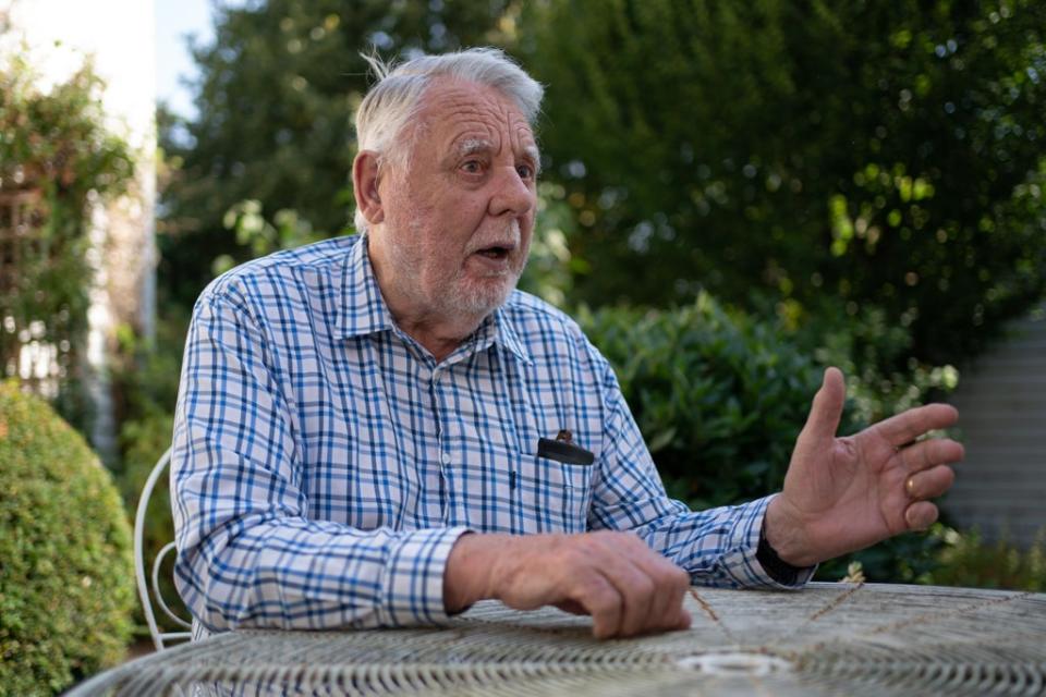 Terry Waite, 82, who was held hostage in Lebanon from 1987 to 1991 (Joe Giddens/ PA) (PA Wire)