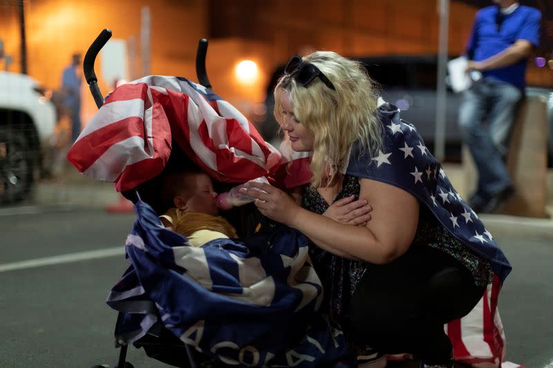 Protests following the U.S. Presidential election, in Phoenix