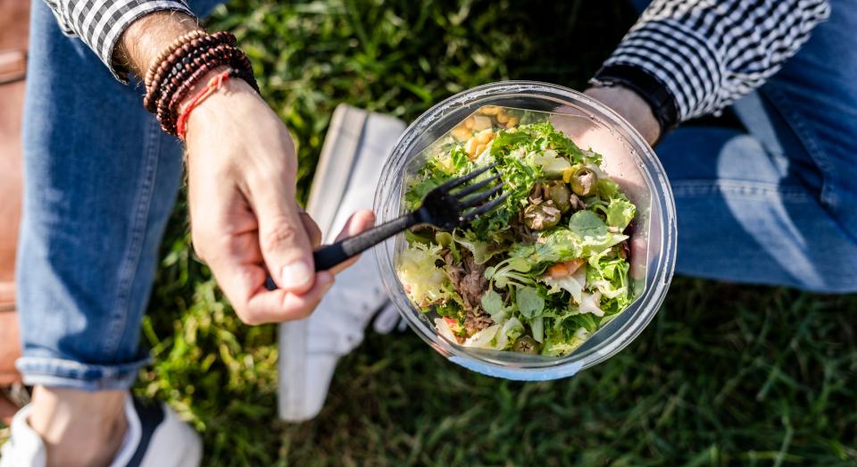 Researchers compared the hormone levels of men on a range of eating regimes (Getty Images)