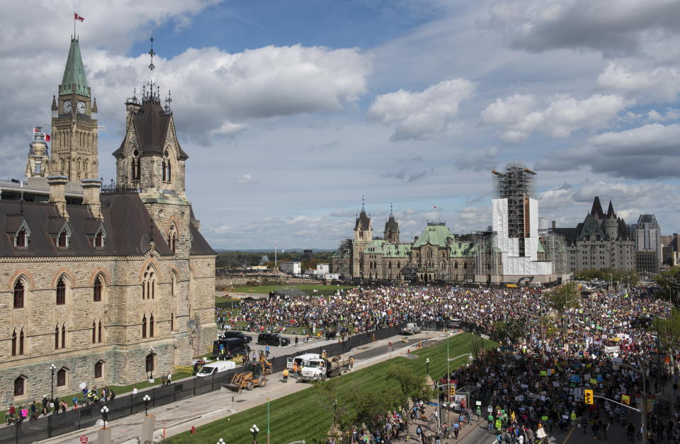 Canada Climate Protests