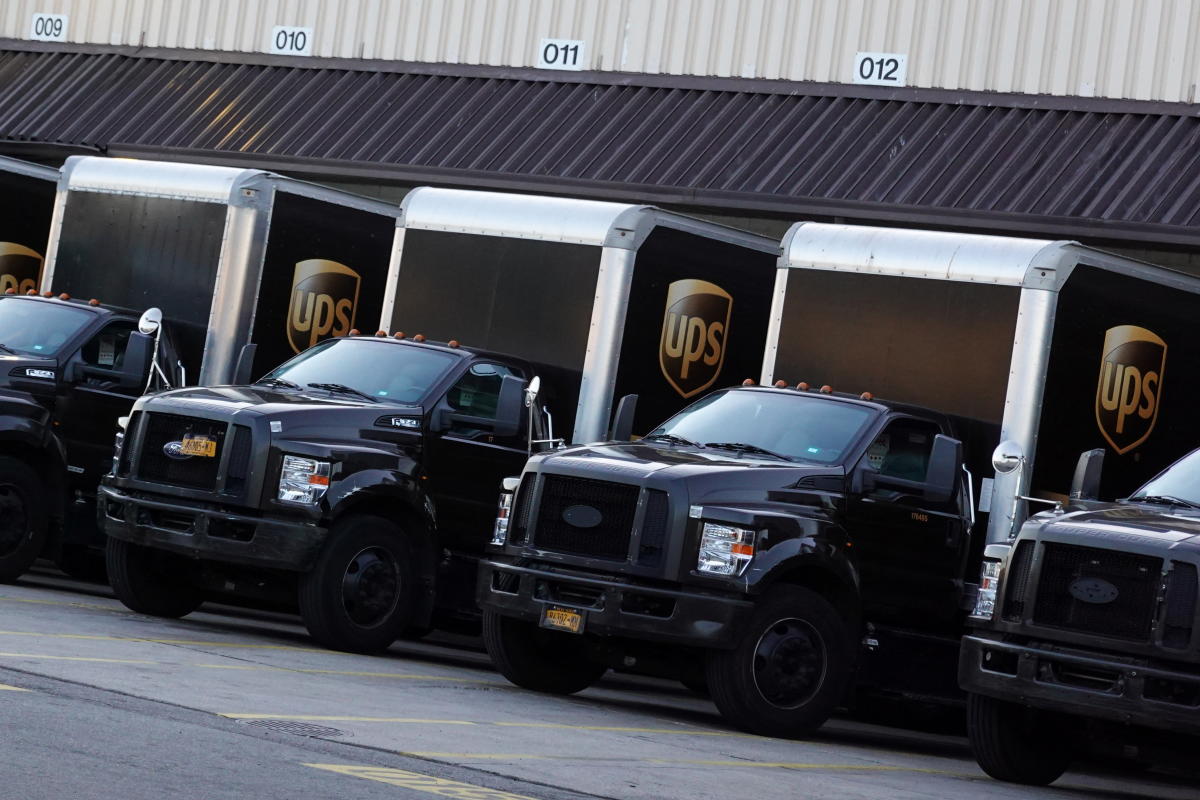 UPS inventory drops as weakening purchaser desire hits volumes