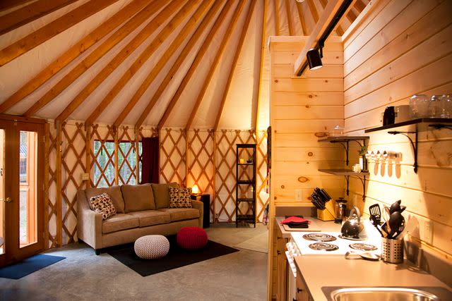 <p>Courtesy of Acadia Yurts</p>