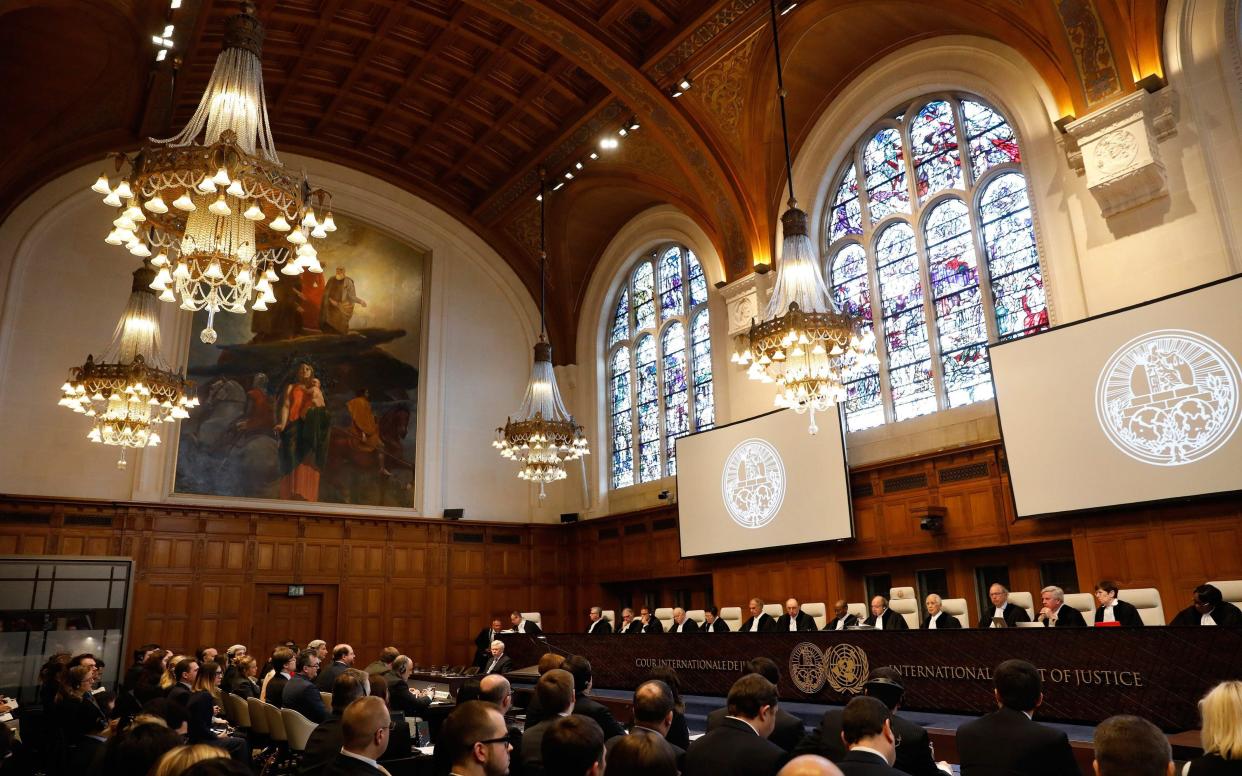 The International Court of Justice, at The Hague