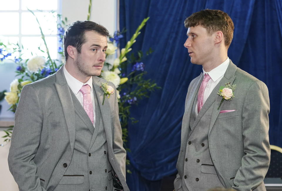 EastEnders,26-01-2023,6636,Ben Mitchell (MAX BOWDEN); Jay Mitchell (JAMIE BORTHWICK),****EMBARGOED TILL TUESDAY 17TH JANUARY 2023***, BBC, Jack Barnes/Kieron McCarron