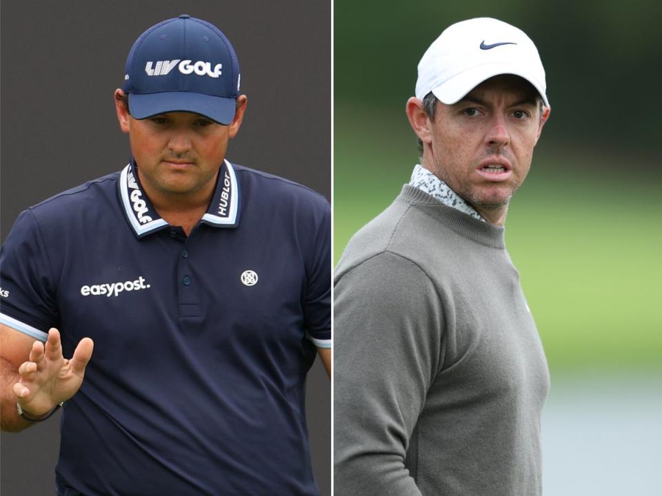 Patrick Reed and Rory McIlroy have started well at the Dubai Desert Classic (Getty Images/EPA)