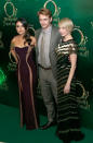 <b>Mila Kunis, James Franco and Michelle Williams at the Russian premiere, Feb 2013 </b><br><br>The stars dazzled at the film's premiere in Moscow.<br><br>Image © AP